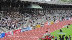 Východní tribuna Olympijského stadiónu ve Stockholmu