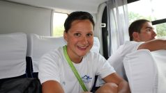 Česká dálková plavkyně Silvie Rybářová