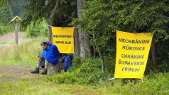 Ekologičtí aktivisté pokračují v blokádě lokality Na Ztraceném
