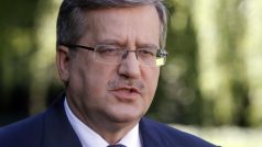 Polský prezident Bronislaw Komorowski