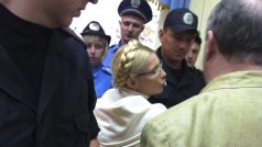 Julije Tymošenková u soudu.