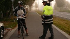 Kontrola cyklistů