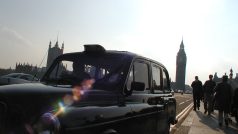 Londýnské taxi, ilustrační foto