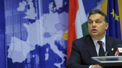 Maďarský premiér Viktor Orbán na summitu Evropské unie