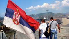 srbská vlajka