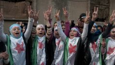Protesty v syrském Homsu