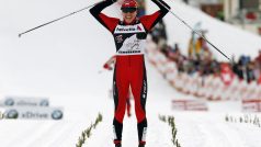 Justyna Kowalczyková potřetí v kariéře ovládla Tour de Ski
