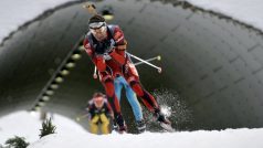 Biatlon v Novém Městě na Moravě. Ole Einar Björndalen