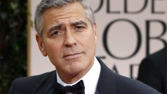 George Clooney na udělování cen Asociace zahraničních novinářů - Zlatých glóbů