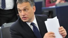 Viktor Orbán v Evropském parlamentu