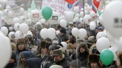 Zástupci ruské opozice se shromažďují v centru Moskvy