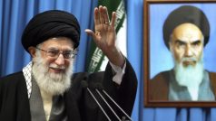 Íránský ajatolláh Alí Chamenejí
