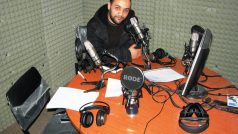 Libyjské rádio Shabab FM v Benghází