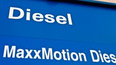 Označení pohonných hmot (Diesel)