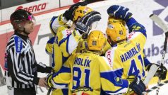 Hokejisté Zlína vyhráli v Třinci a sérii předkola play-off rozhodne až pátý duel