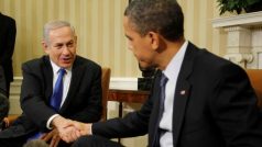 Americký prezident Barack Obama se sešel v Bílem domě s izraelským premiérem Benjaminem Netanjahuem