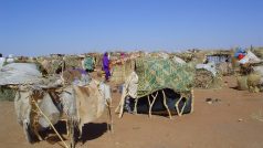 Súdánský uprchlický tábor, v němž našli útočiště obyvatelé Dárfúru