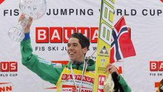 Nor Anders Bardal poprvé vyhrál Světový pohár skokanů na lyžích