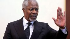 Mezinárodní emisar pro řešení syrské krize Kofi Annan