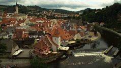 Český Krumlov (pohled ze zámku)