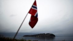 Ostrov Utöya, kde Anders Breivik zastřelil 69 lidí