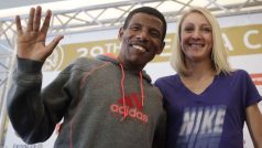 Etiopan Haile Gebrselassie a Britka Paula Radcliffová se chystají na půlmaraton ve Vídni