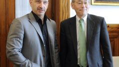 Ministr průmyslu a obchodu Martin Kuba se v Praze setkal s americkým ministrem energetiky Stevenem Chuem