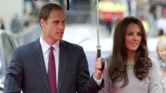 Princ William a vévodkyně z Cambridge Catherine