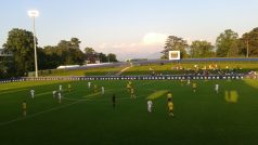 Fotbalový stánek v Nyonu