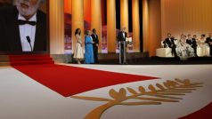 Vyhlášení vítězů na filmovém festivalu v Cannes 2012