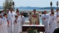 Oslavy Božího Těla v Dalmácii ve městě Votice