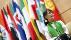 Su Ťij v úvodu svého evropského turné promluvila v ženevském sídle OSN