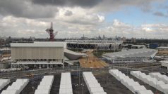 Olympijský stadión v Londýně. Olympiáda 2012
