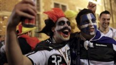 Řečtí fandové doufali, že mohou Němce porazit alespoň ve fotbale