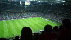Na stadionu ve Varšavě se fandí i Políkům