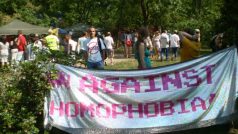 Proti homofobii - heslo pro Budapest Pride