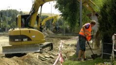 Během našeho natáčení začali dělníci cestu k restauraci upravovat, podle stavbyvedoucího šlo o náhodu