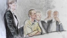 Jared Loughner před soudem v americkém Tusconu