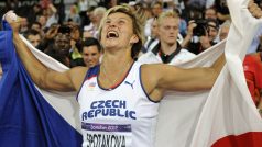 Barbora Špotáková slaví druhé olympijské zlato