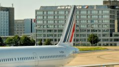 Air France – letadlo a sídlo firmy