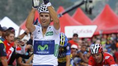 Španěl Valverde se radoval z vítězství v osmé etapě s cílem v Andoře