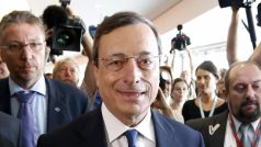 Prezident Evropské centrální banky Mario Draghi