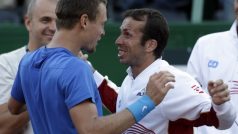 Budou se Tomáš Berdych a Radek Štěpánek radovat i po čtyřhře semifinálového utkání Davis Cupu v Argentině?