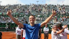 Tomáš Berdych po postupu do finále Davis Cupu