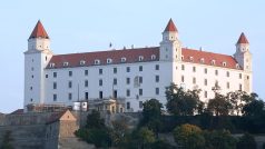 Bratislavský hrad, pohled z jihovýchodu