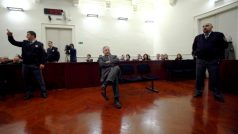 Chorvatský expremiér Sanader u soudu v Záhřebu