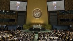 Valné shromáždění OSN a palestinský prezident Mahmúd Abbás