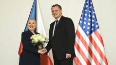 Šéfka americké diplomacie Hillary Clintonová na návštěvě Prahy, setkání s premiérem Petrem Nečasem