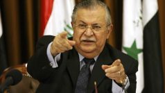 Irácký prezident Džalál Tálabání
