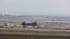 Strategická letecká základna Taftanáz na severu Sýrie